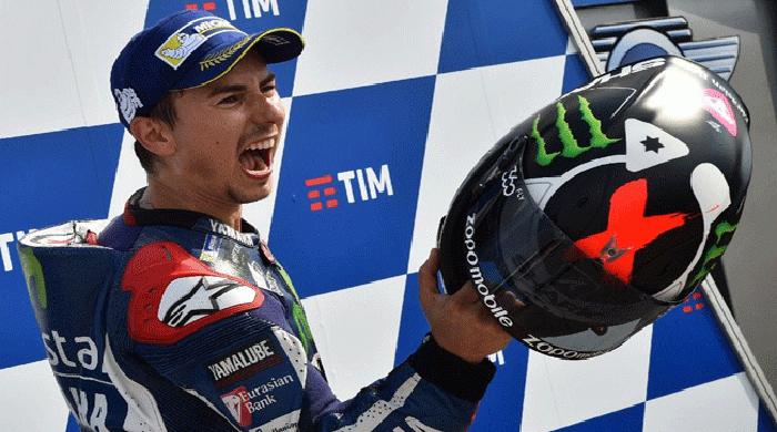 Record-breaking Lorenzo beats Rossi for San Marino pole