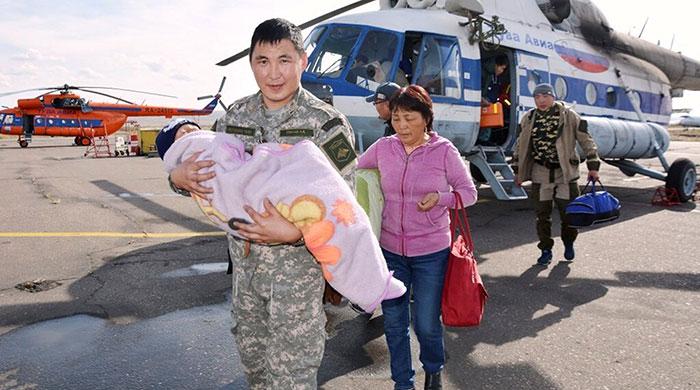 Toddler recovers after three days in Siberian wilderness