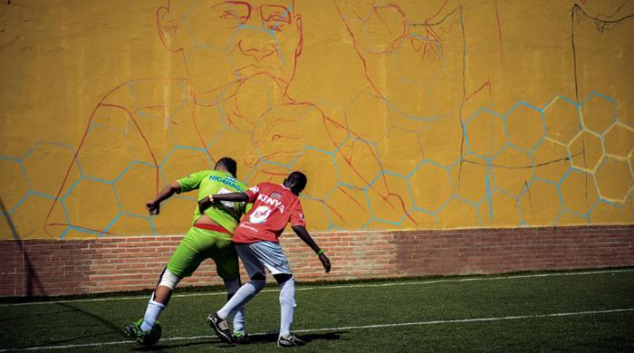 Beautiful game gives kiss of life to ‘dust of life’