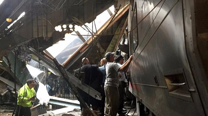Train crashes into New Jersey station, over 100 reported injured: media reports