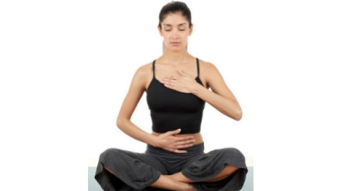 Stress can be reduced by easy breathing exercises