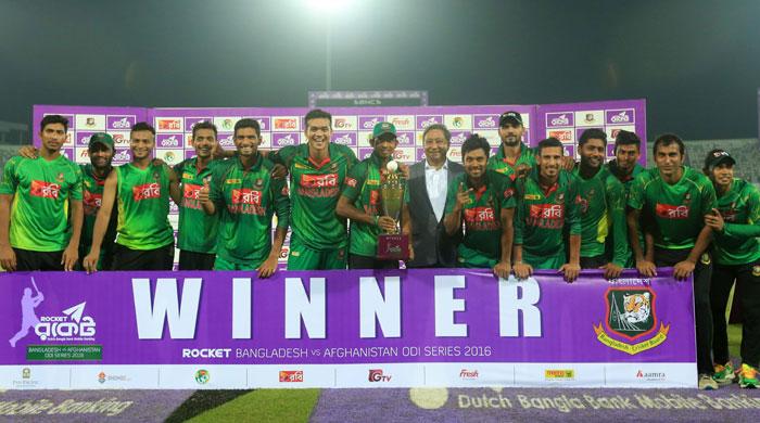 Bangladesh crush Afghanistan to win series