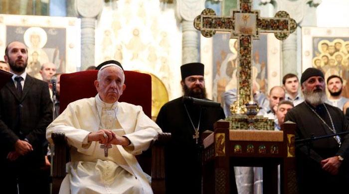 Pope says gender theory part of 'global war' on marriage, family