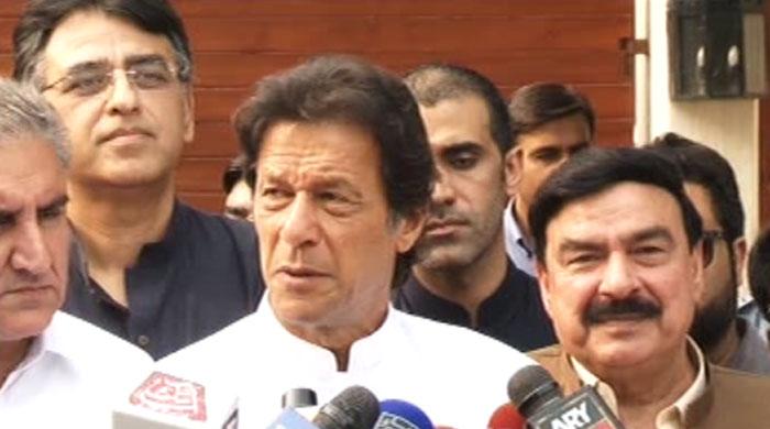 Not inviting Sheikh Rashid to parliamentary leaders’ session ‘discriminatory’: Imran Khan
