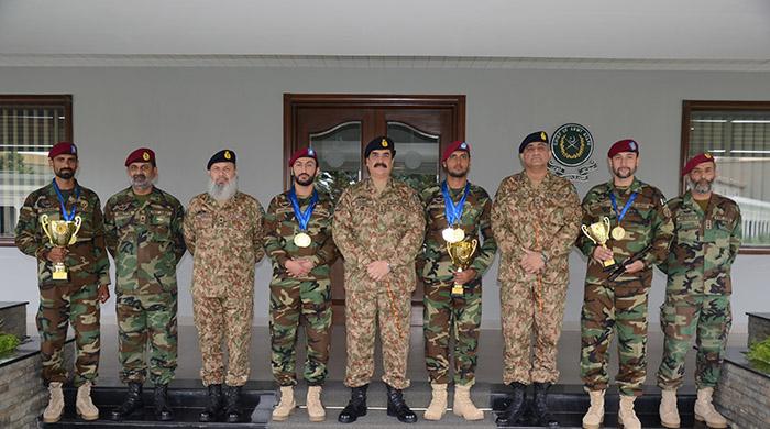 COAS meets Army team that won International Sniper Competition