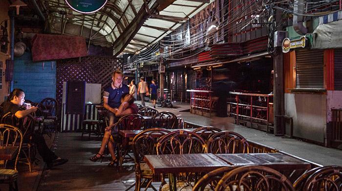 Lights out, volume down in Bangkok´s party heart