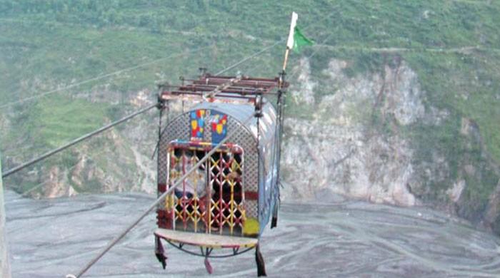 Residents of Hazara division forced to use unsafe chairlifts Residents of Hazara division forced to use unsafe chairlifts