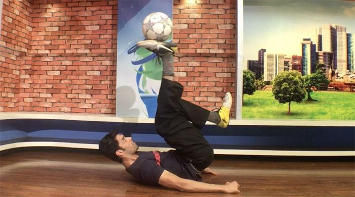 Meet Pakistan’s freestyle football champion Jawad Blunt