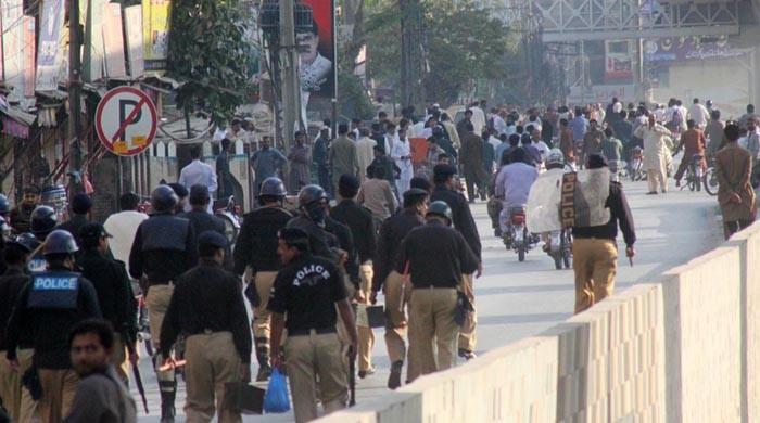 In pictures: Clashes at Committee Chowk