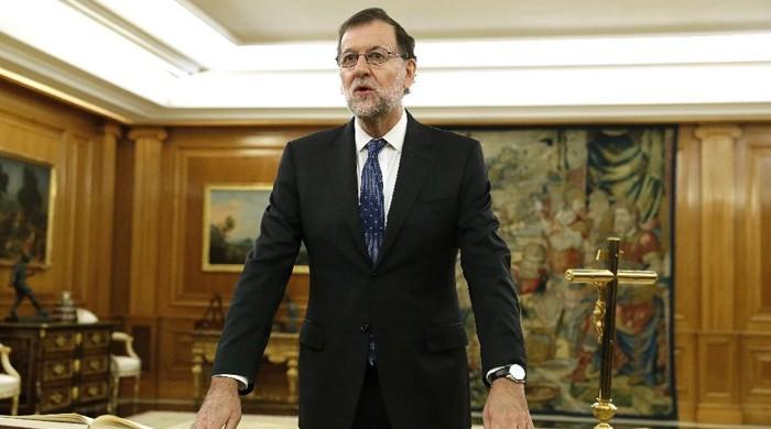 Spain's Rajoy sworn in as prime minister