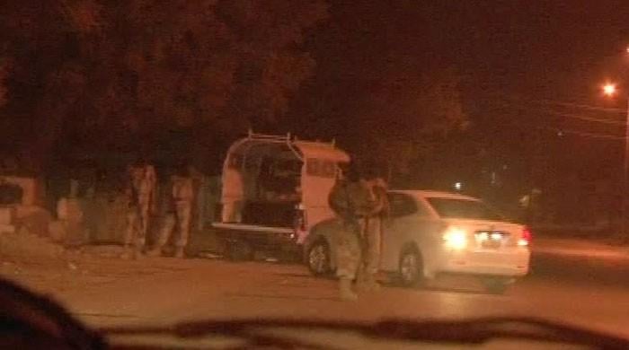 Rangers unearth arms cache dumped in Karachi graveyard