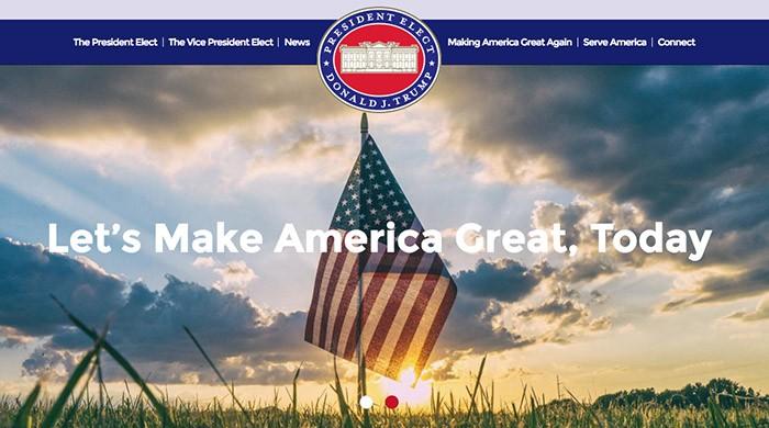 Trump team launches GreatAgain.gov
