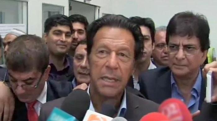 Image result for Imran departs for London, says rulers will 'meet fate' through courts
