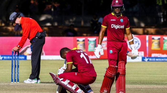 Sri Lanka edge Windies despite Lewis ton