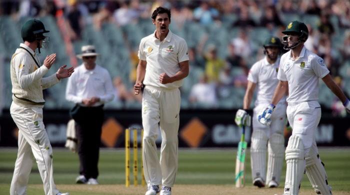Australia rip through South Africa batting in day/night Adelaide Test