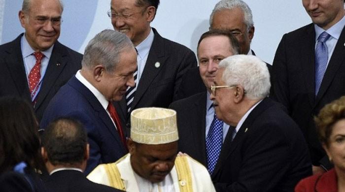 Israeli PM Netanyahu thanks Palestine's Mahmud Abbas for helping douse wildfires