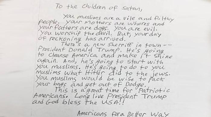 Image result for Hate mail sent to Providence mosque