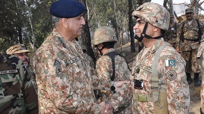 Respond to violations with full force, COAS tells troops at LoC