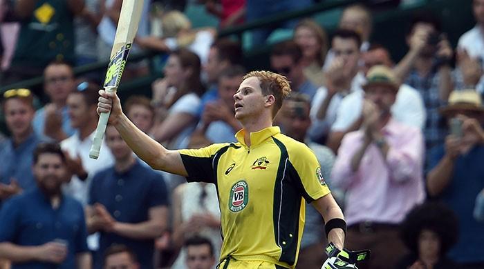 Smith record century leads Aussies to ODI win