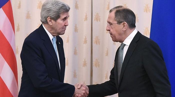 Kerry meets Russia's Lavrov, says Syria diplomacy still alive
