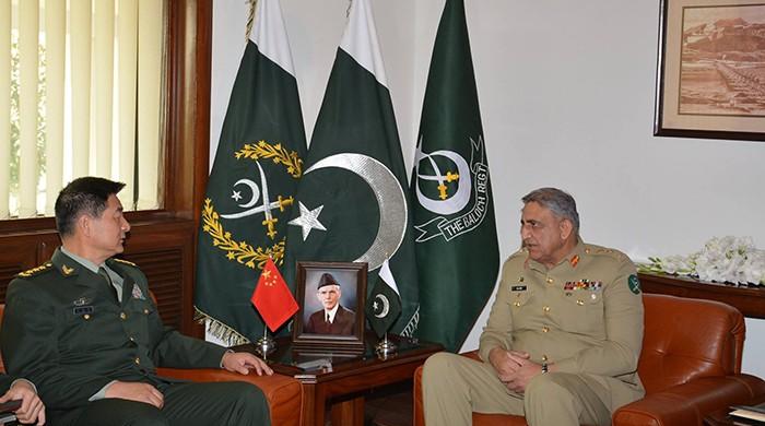 COAS reaffirms Pakistan Army’s unwavering support for CPEC security to Chinese General