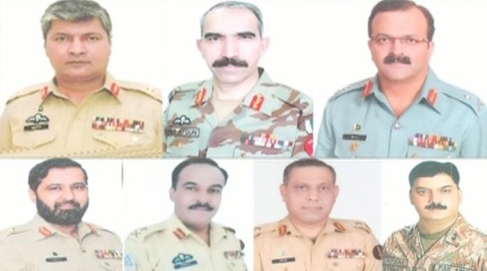 Seven Major Generals promoted to Lieutenant Generals: ISPR