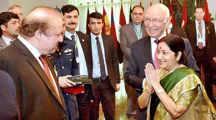 PM Nawaz writes letter to Sushma Swaraj, wishes her speedy recovery