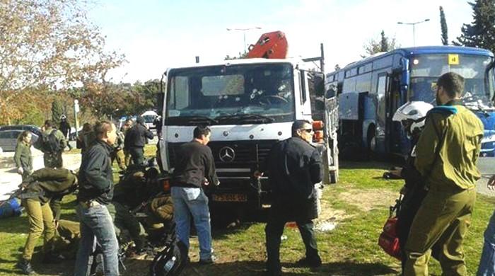 At least four dead in Palestinian truck-ramming attack in Jerusalem: police