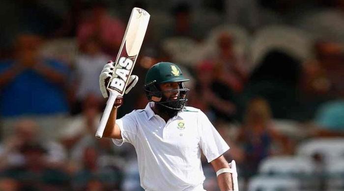 Amla admits relief after century in 100th Test