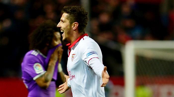 Sevilla late show ends Madrid´s 40-game unbeaten run