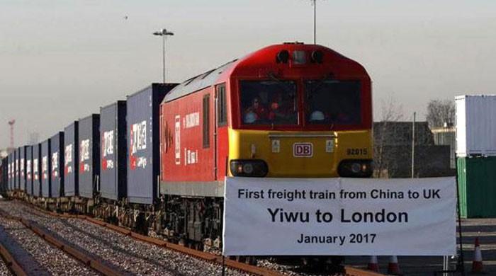 First ‘Silk Road’ freight train from China arrives in London