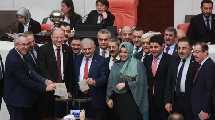 Turkish parliament backs bill boosting Erdogan powers