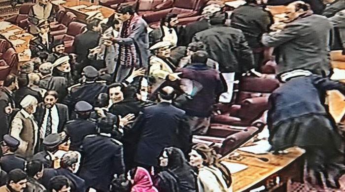 Parliamentary leaders meeting on NA scuffle ends without decision