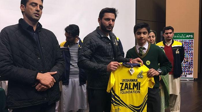 Zalmi kick off PSL campaign by paying visit to APS
