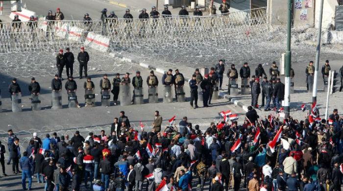 Seven killed in clashes between Iraqi police, protesters demanding electoral reform