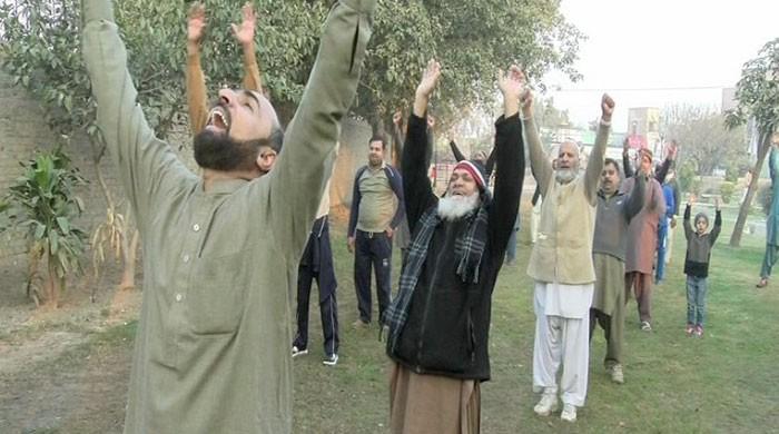 A group in Multan is using laughter as therapy A group in Multan is using laughter as therapy