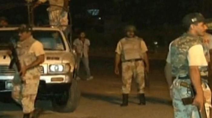 LEAs detain two suspects near Azizabad in Karachi