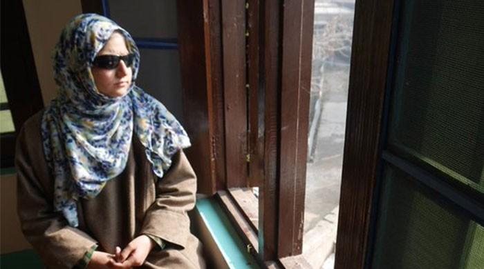 Blinded by pellet gun, teenage Kashmiri girl narrates Indian brutalities