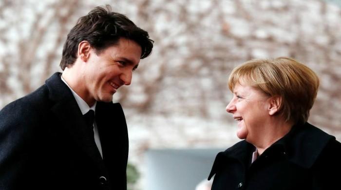 After Ivanka, Angela Merkel couldn’t resist Justin Trudeau’s charm