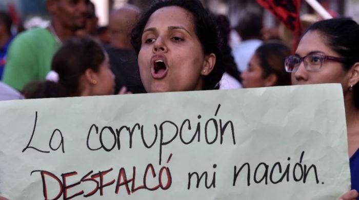 Thousands protest in Panama against corruption