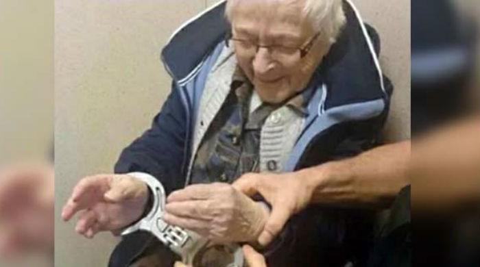 Centenarian gets arrested to cross it off her bucket list