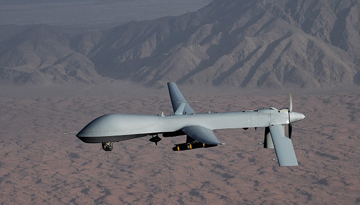 Three killed in US drone strike near Pak-Afghan border