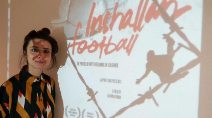‘InshAllah, football’: Berlin theatres recount struggles of Kashmiri footballer