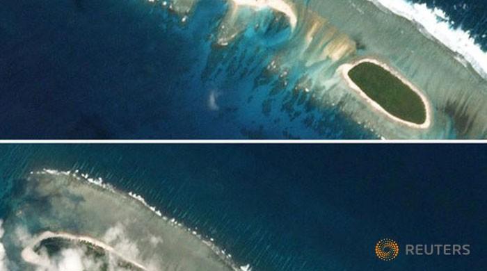 China starts new work on disputed South China Sea island