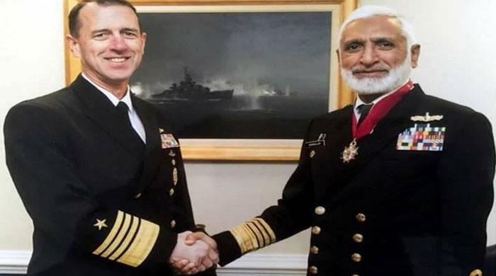 Naval Chief Admiral Zakaullah conferred US Legion of Merit