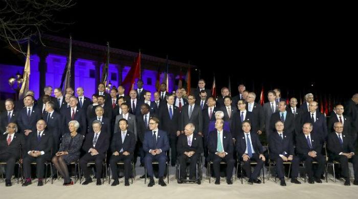 G20 financial leaders row back on free trade pledge
