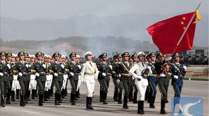 Pakistan Day Parade: Chinese troops arrive in Pakistan