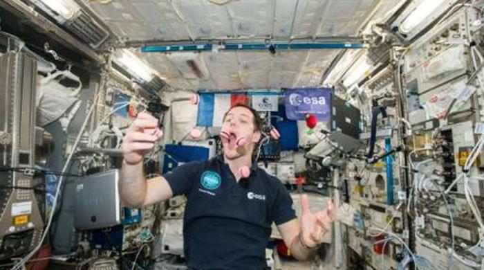 Spacewalking French, US astronauts to upgrade orbiting lab