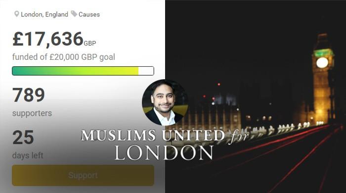 Muslims raise over £17,000 for London attack victims, families