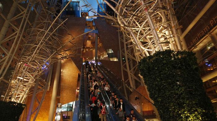 Scores injured after escalator in Hong Kong mall suddenly reverses